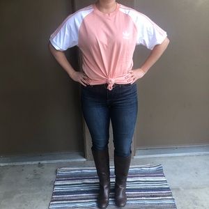 Adidas 3 Stripe Trefoil Tee